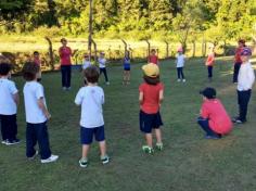 1º ano E trabalhando a união entre a natureza e o ser humano