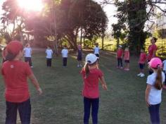 1º ano E trabalhando a união entre a natureza e o ser humano