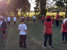 1º ano E trabalhando a união entre a natureza e o ser humano