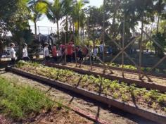 1º ano E trabalhando a união entre a natureza e o ser humano