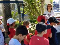 1º ano E trabalhando a união entre a natureza e o ser humano