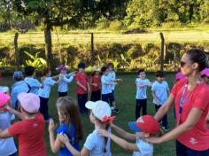 1º ano E trabalhando a união entre a natureza e o ser humano