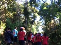 4º A em aula passeio no Espaço Verde