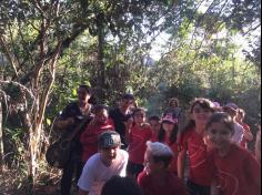 4º A em aula passeio no Espaço Verde