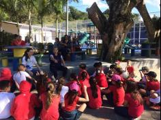 4º A em aula passeio no Espaço Verde