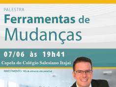 Palestra: Ferramentas de Mudança com a programação neurolinguística