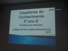 Conselho de Classe Participativo – 2017