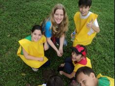 4º ano C aprende e planta no Espaço Verde