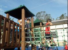 1º ano D reúne familiares para confraternização no Espaço Verde