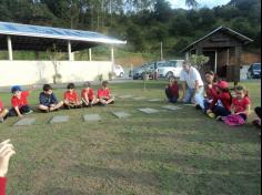 1º ano D reúne familiares para confraternização no Espaço Verde