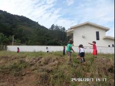 Encerramento do semestre com as famílias do Grupo Felinos