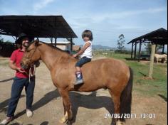 Encerramento do semestre com as famílias do Grupo Felinos