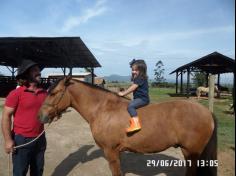 Encerramento do semestre com as famílias do Grupo Felinos