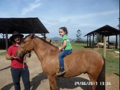 Encerramento do semestre com as famílias do Grupo Felinos