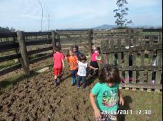 Encerramento do semestre com as famílias do Grupo Felinos