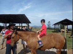 Encerramento do semestre com as famílias do Grupo Felinos