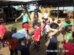 Encerramento do semestre com as famílias do Grupo Felinos