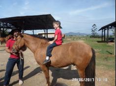 Encerramento do semestre com as famílias do Grupo Felinos