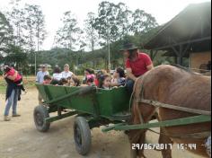 Encerramento do semestre com as famílias do Grupo Felinos