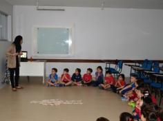 1º ano D participa de palestra sobre saúde corporal