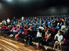 Visita ao SESC com o Papai Marcelo