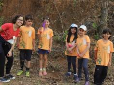 Grupo Pequenos Cientistas – 1º ano D – aprende e se diverte no Espaço Verde