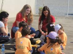 Grupo Pequenos Cientistas – 1º ano D – aprende e se diverte no Espaço Verde