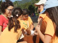 Grupo Pequenos Cientistas – 1º ano D – aprende e se diverte no Espaço Verde