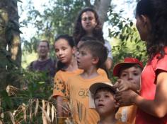 Grupo Pequenos Cientistas – 1º ano D – aprende e se diverte no Espaço Verde