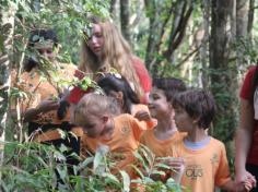 Grupo Pequenos Cientistas – 1º ano D – aprende e se diverte no Espaço Verde