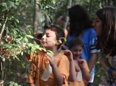 Grupo Pequenos Cientistas – 1º ano D – aprende e se diverte no Espaço Verde