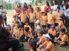 Grupo Pequenos Cientistas – 1º ano D – aprende e se diverte no Espaço Verde