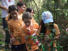 Grupo Pequenos Cientistas – 1º ano D – aprende e se diverte no Espaço Verde