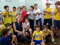 Vovó Aline no 2º ano C