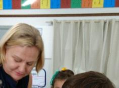 Vovó Aline no 2º ano C