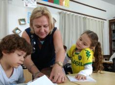 Vovó Aline no 2º ano C