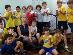 Vovó Aline no 2º ano C