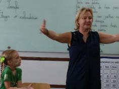 Vovó Aline no 2º ano C