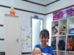 Trabalho com medidas e tamanhos no Infantil III A