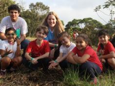 2° ano A com o LEAS no Espaço Verde!