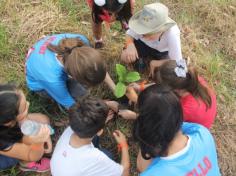 2° ano A com o LEAS no Espaço Verde!