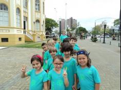 1ºs anos vistam o museu histórico de Itajaí