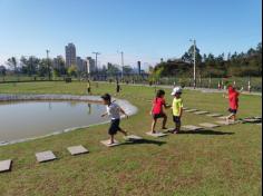 Grupo Estrela explorando o Espaço Verde