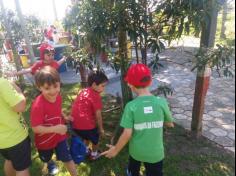 Grupo Estrela explorando o Espaço Verde