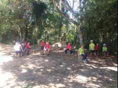 Grupo Estrela explorando o Espaço Verde