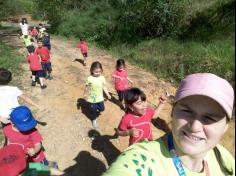 Grupo Estrela explorando o Espaço Verde