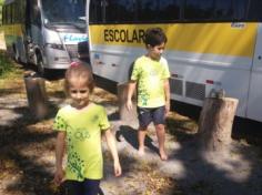 Grupo Estrela explorando o Espaço Verde