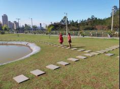 Grupo Estrela explorando o Espaço Verde