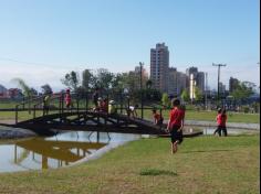 Grupo Estrela explorando o Espaço Verde