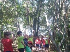 Grupo Estrela explorando o Espaço Verde